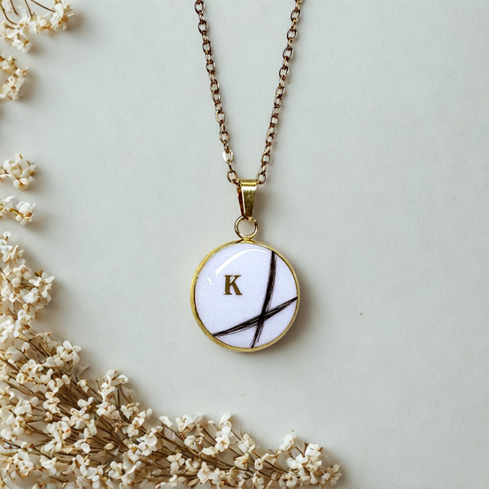 Edelstahlhalskette Pure