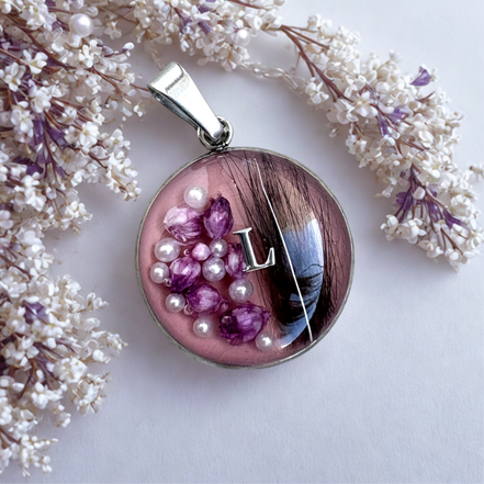 Anhänger Rund, Edelstahl