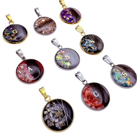 Anhänger Rund, Edelstahl