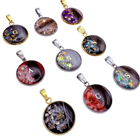 Anhänger Rund, Edelstahl