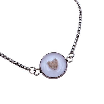 Edelstahlarmkette Lovely, verstellbar