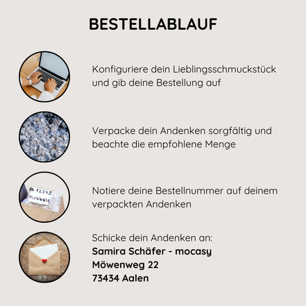 Edelstahlhalskette Elegance