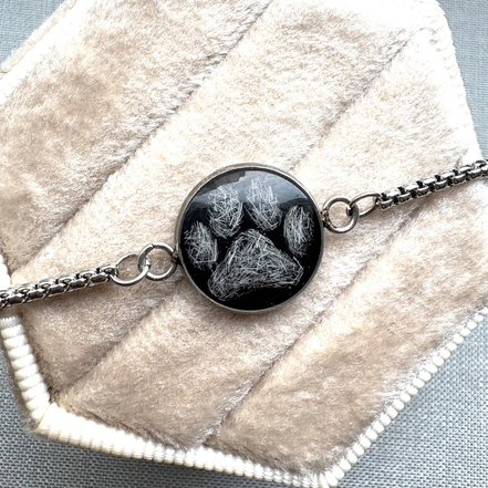 Edelstahlarmkette Little Paw