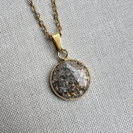 Edelstahlhalskette Elegance