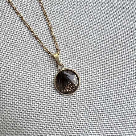 Edelstahlhalskette Elegance