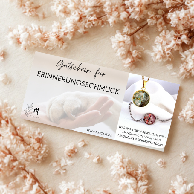 Geschenkgutschein mit Karte