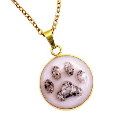 Edelstahlhalskette Little Paw