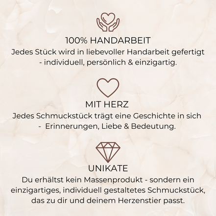 Edelstahlhalskette Memory