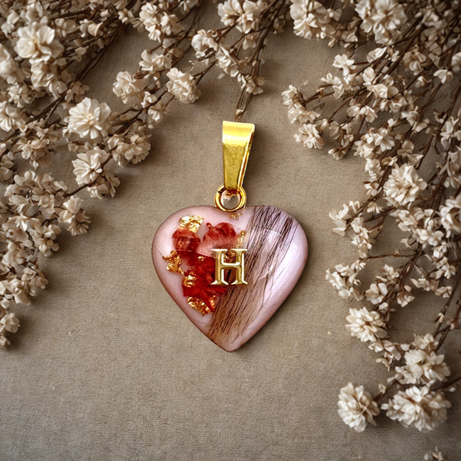 Anhänger Herz, Edelstahl