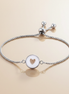 Edelstahlarmkette Lovely, verstellbar