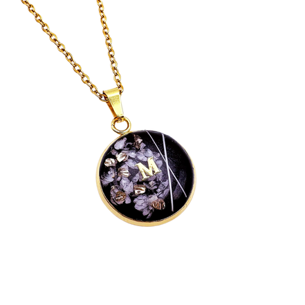 Edelstahlhalskette, rund oder herzförmig