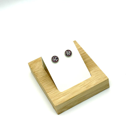 Ohrringe Rund, Edelstahl