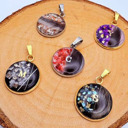 Anhänger Rund, Edelstahl