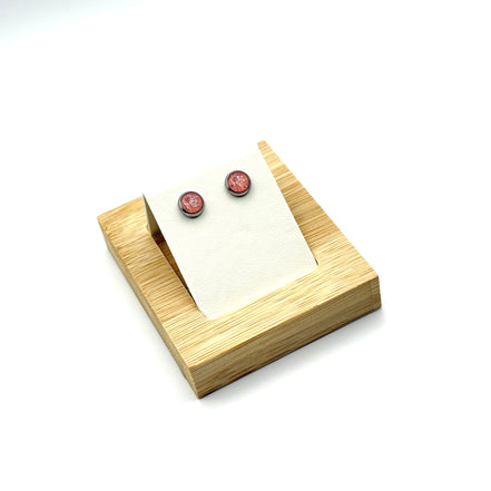 Ohrringe Rund, Edelstahl