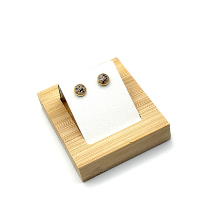 Ohrringe Rund, Edelstahl