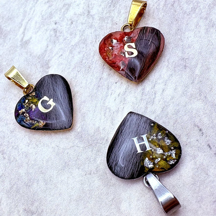 Anhänger Herz, Edelstahl