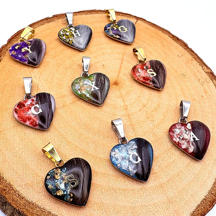 Anhänger Herz, Edelstahl