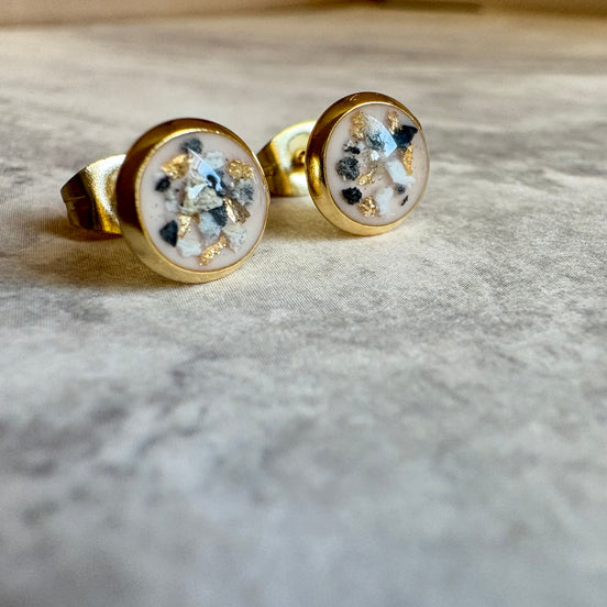 Ohrringe Rund, Edelstahl