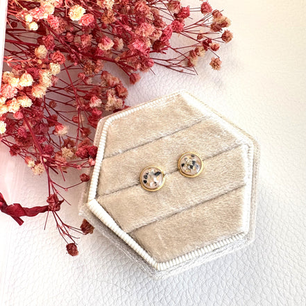 Ohrringe Rund, Edelstahl